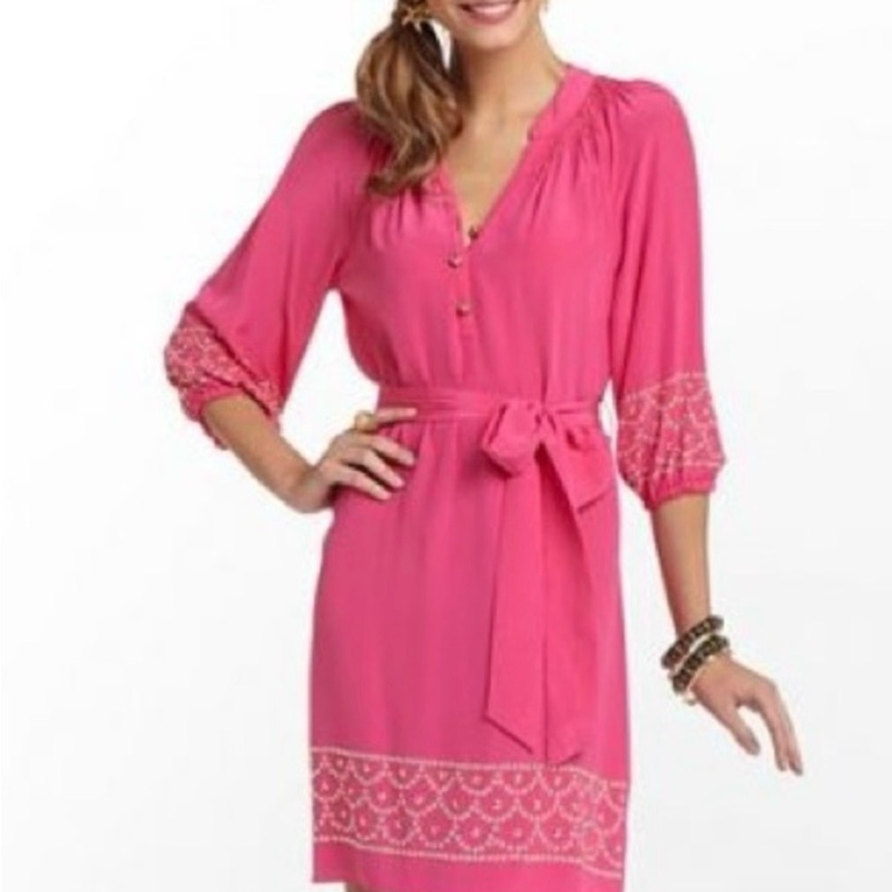 Lilly Pulitzer Orchid Pink Perla Dress